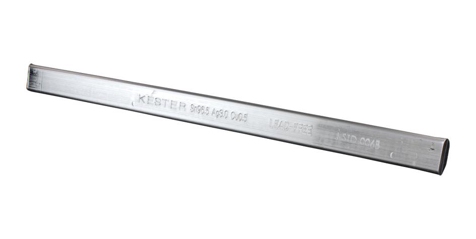 Kester Solder 44-7068-000015 Solder Bar, Sn/ag/cu, 220Â°C, 1.67Lb