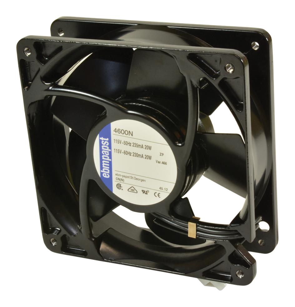 Ebm-papst 4600N-466 Fan, Axial, 119mm, 115Vac