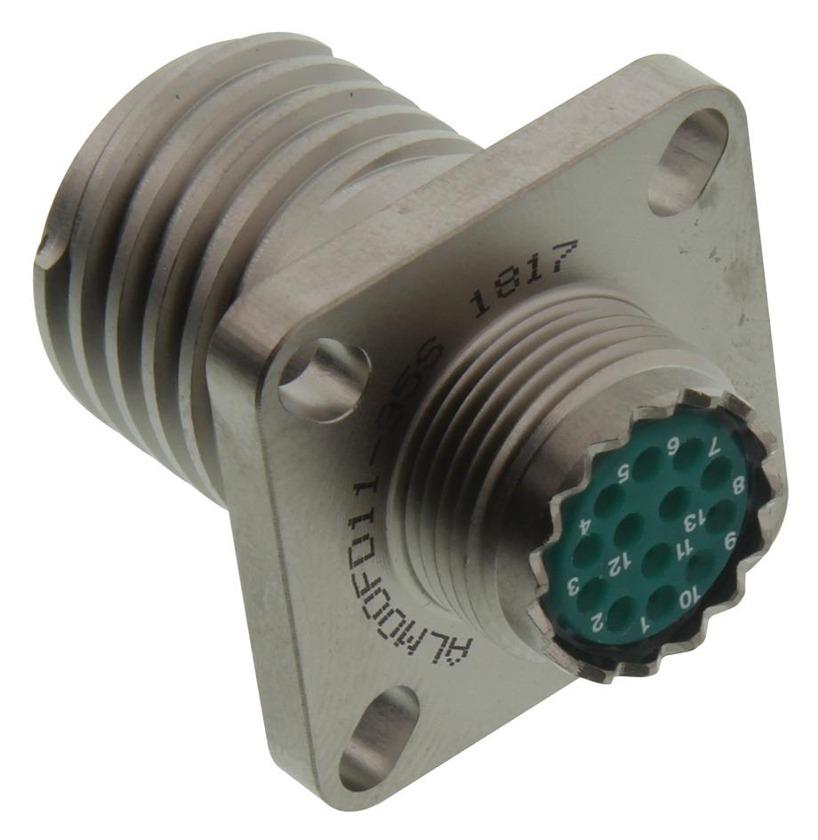 Amphenol Industrial Alm00Fd11-35S Circular Connector, Rcpt, 11-35, Wall Mount