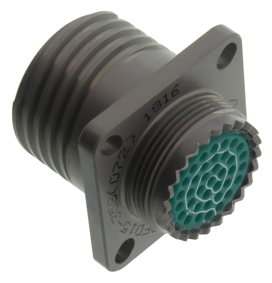 Amphenol Industrial Alm00Fd15-35S(072) Circular Connector, Rcpt, 15-35, Wall Mount