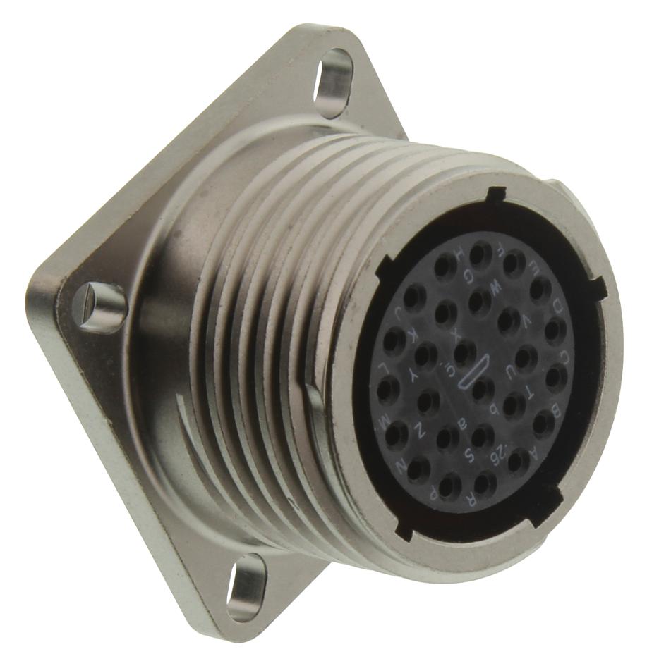 Amphenol Industrial Alm00F17-26S Circular Connector, Rcpt, 17-26, Wall Mount