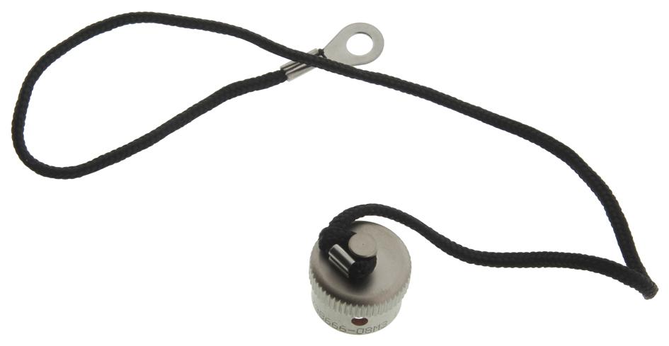 Amphenol Industrial C10-738666-08M3 Dust Cap, Metal, Rcpt Circular Connector