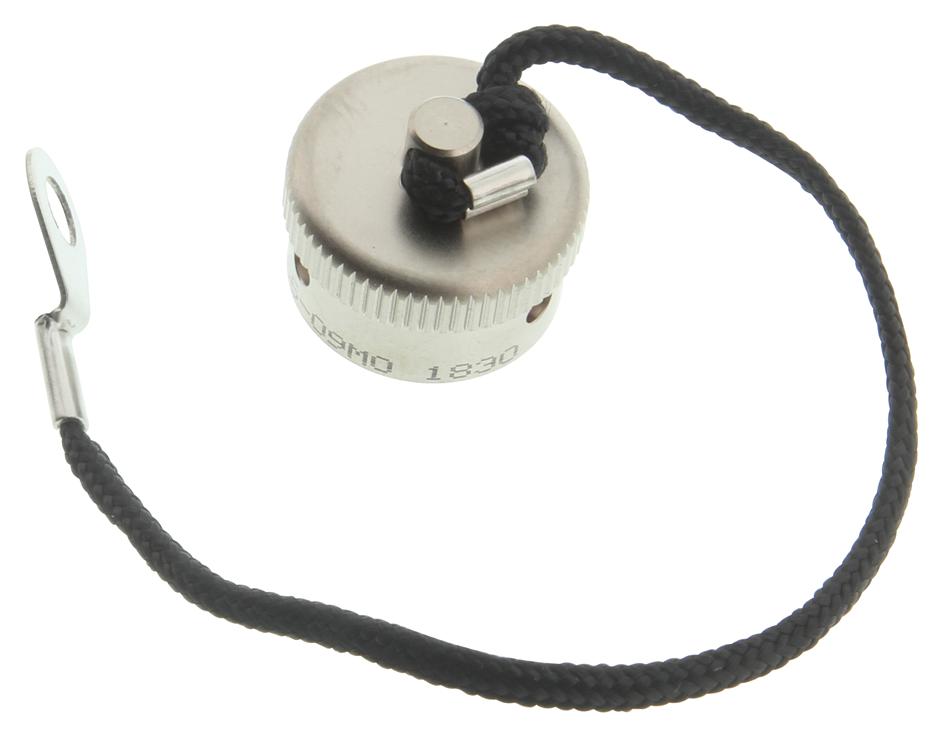 Amphenol Industrial C10-738666-09M0 Dust Cap, Metal, Rcpt Circular Connector