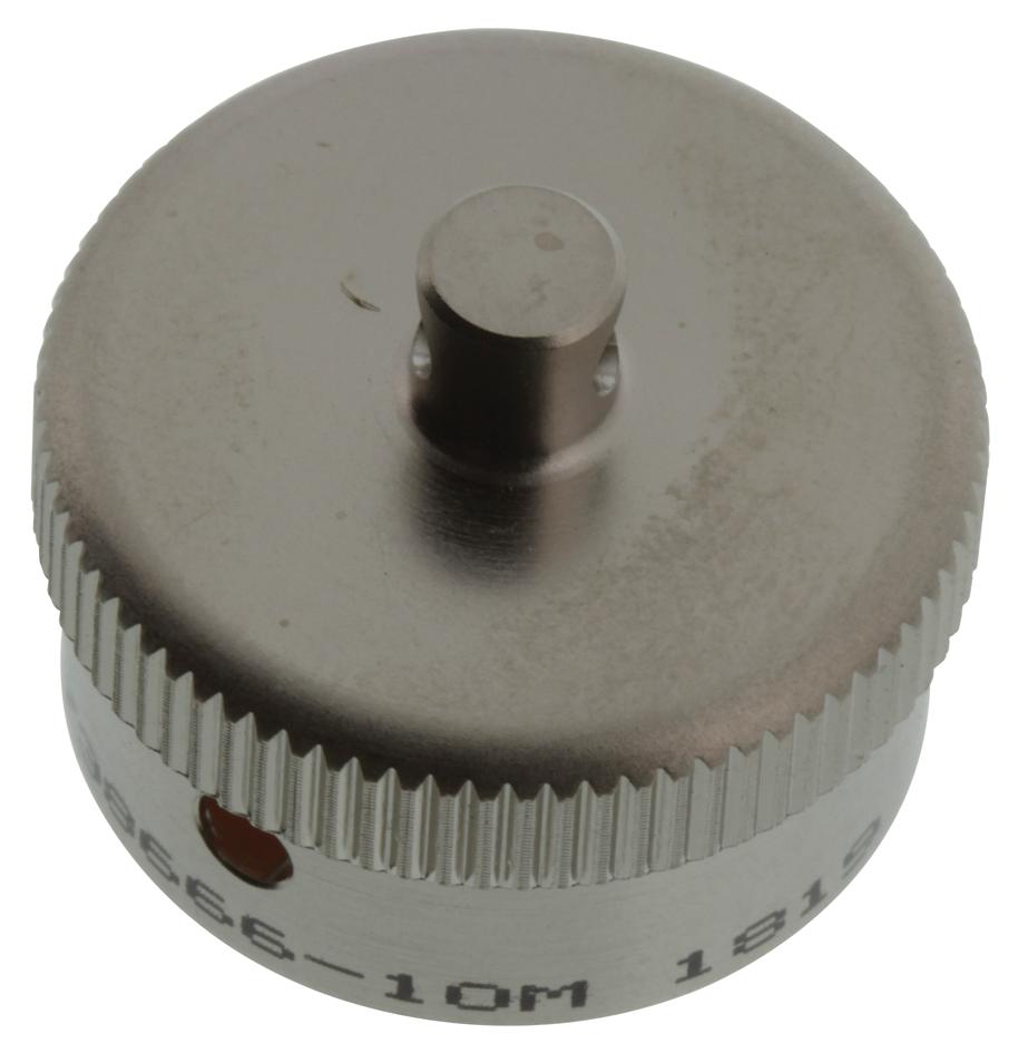 Amphenol Industrial C10-738666-10M Dust Cap, Metal, Rcpt Circular Connector