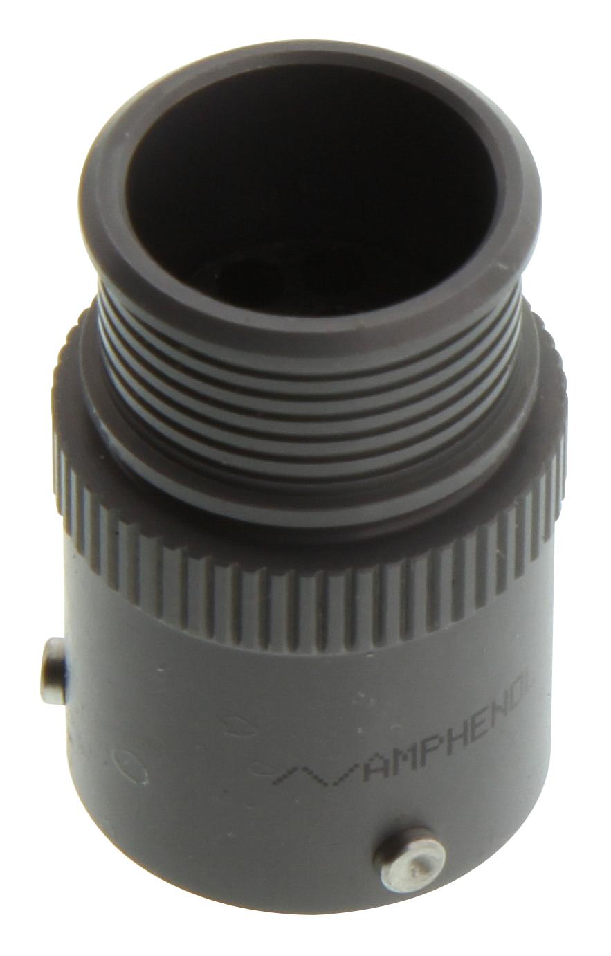 Amphenol Industrial Mb01He09-10Sn(072) Circular Connector, Rcpt, 10Pos, Cable