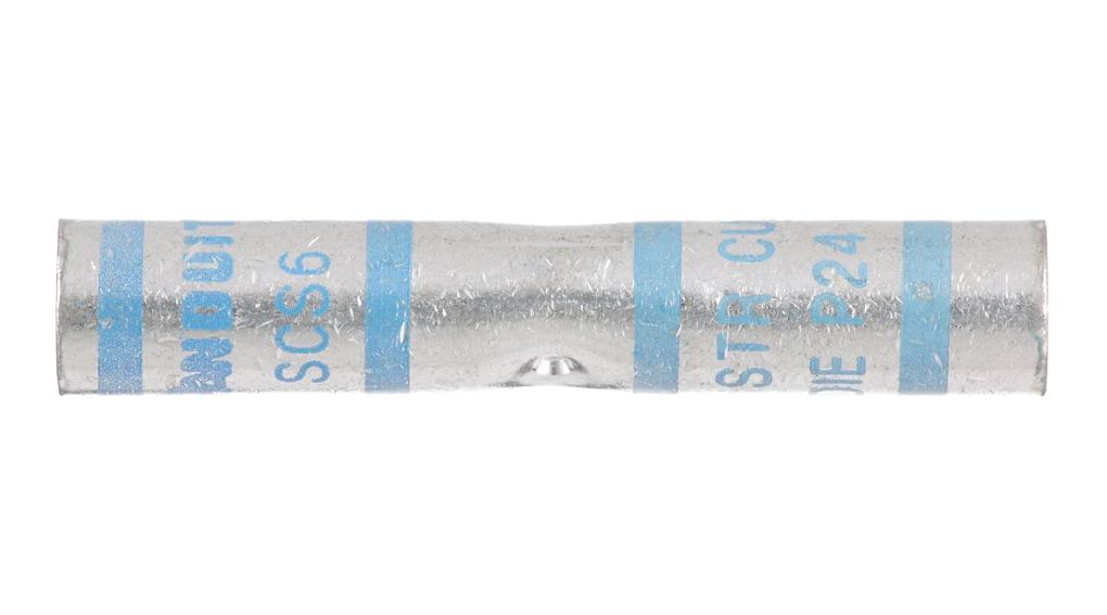 Panduit SCS6-L Terminal, Butt Splice, 6Awg, Uninsul