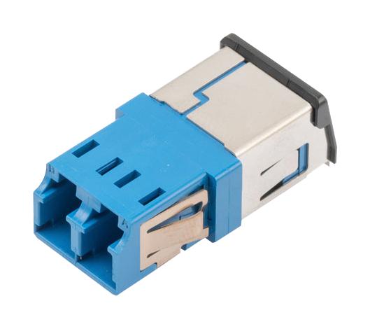 L-Com Foa-810-Blu Fiber Coupler, Lc/lc Duplex, Blue