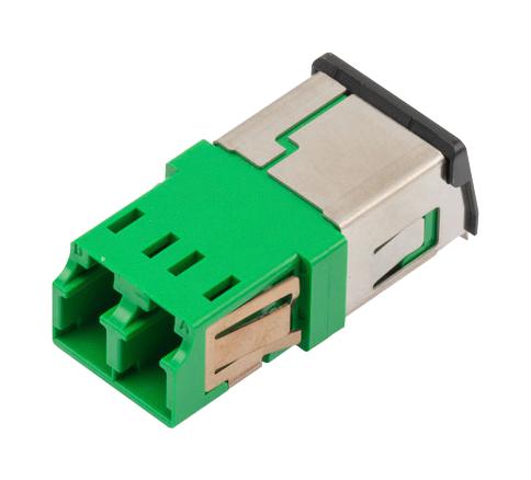 L-Com Foa-810-Grn Fiber Coupler, Lc/lc Duplex, Green