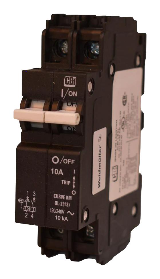 7940102580 Weidmuller, CIRCUIT BREAKER, 1P Farnell UK