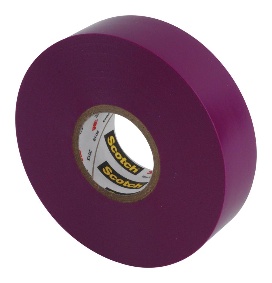 3M 35 Violet (3/4X66Ft) Electrical Insul Tape, Pvc, 66Ft X 0.75