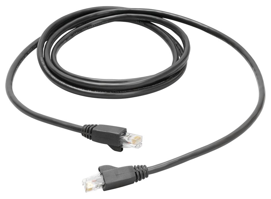 Belden E601002 010S1 Patch Cord, Cat 6, Rj45, 2M, Black