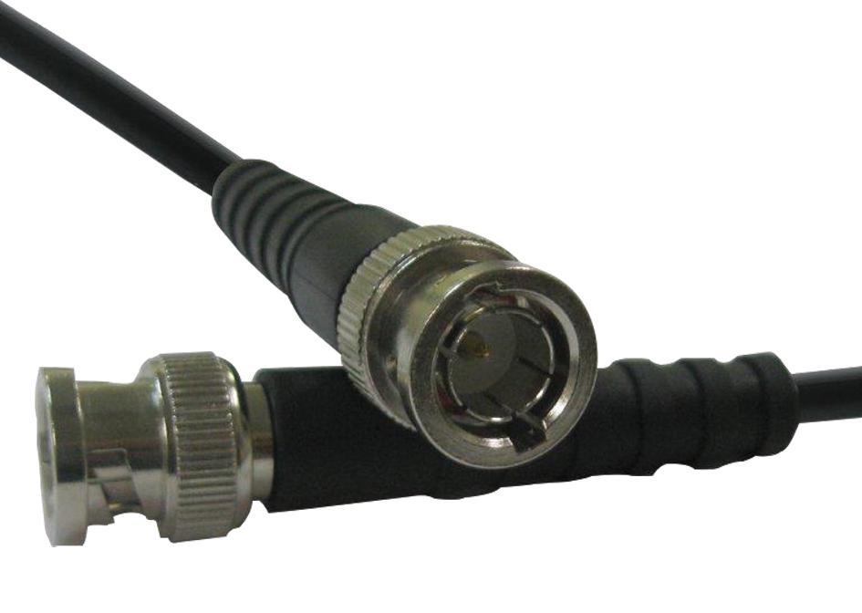 Amphenol RF 115101-20-M30.0 Rf Coax Cable, Rg59, Bnc Plug, 30M, Black