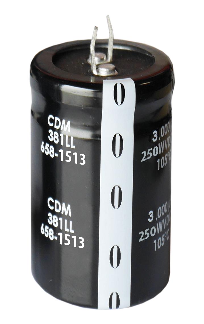 Cornell Dubilier 381Ll472M063A032 Capacitor, 4700Uf, 63V, Alu Elec, Snap-In