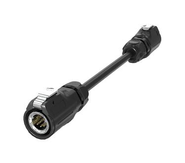 Amphenol Communications Solutions Mrdbm09Cbpc00 Cable Assy, 9P Cir Plug-Plug, 9.8Ft