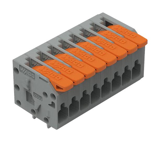 WAGO 2601-1108 Terminal Block, Wire To Brd, 8Pos, 16Awg