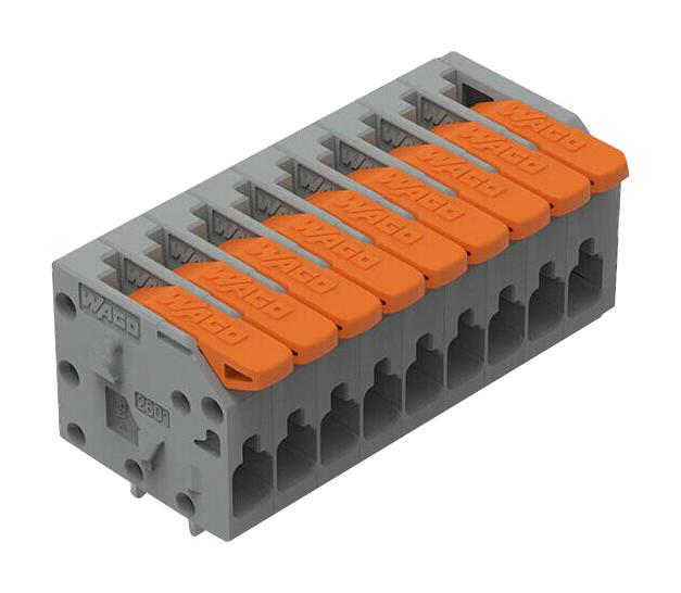 WAGO 2601-1109 Terminal Block, Wire To Brd, 9Pos, 16Awg