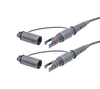 L-Com Focb043015N01M Fo Cable, Mini Ip-Sc Simplex, Sm, 3.3Ft