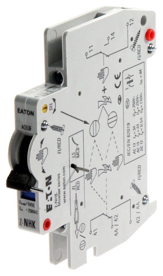 Eaton Moeller Z-Nhk Auxiliary Contact, Dpdt, 230V