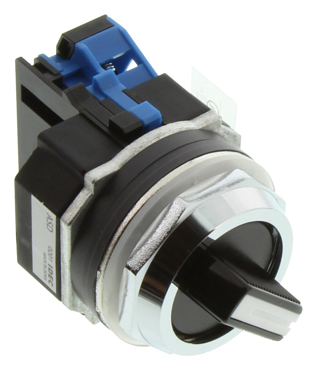 IDEC Asd210Nu Rotary Switch, 1P, 2Pos, 10A, 110V