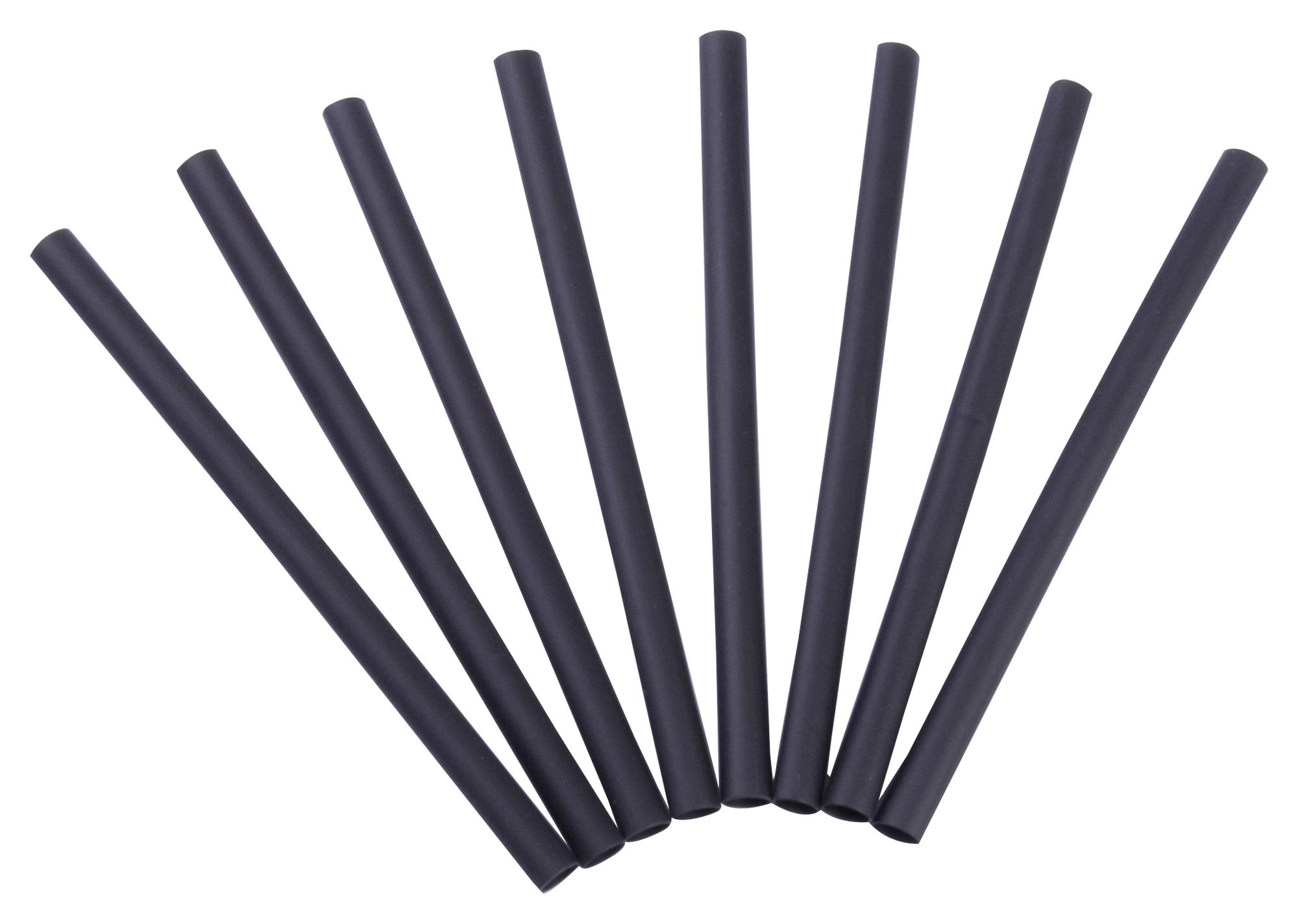 Gardner Bender Hst-187 Heat-Shrink Tubing, 2: 1, 4.775mm, Black