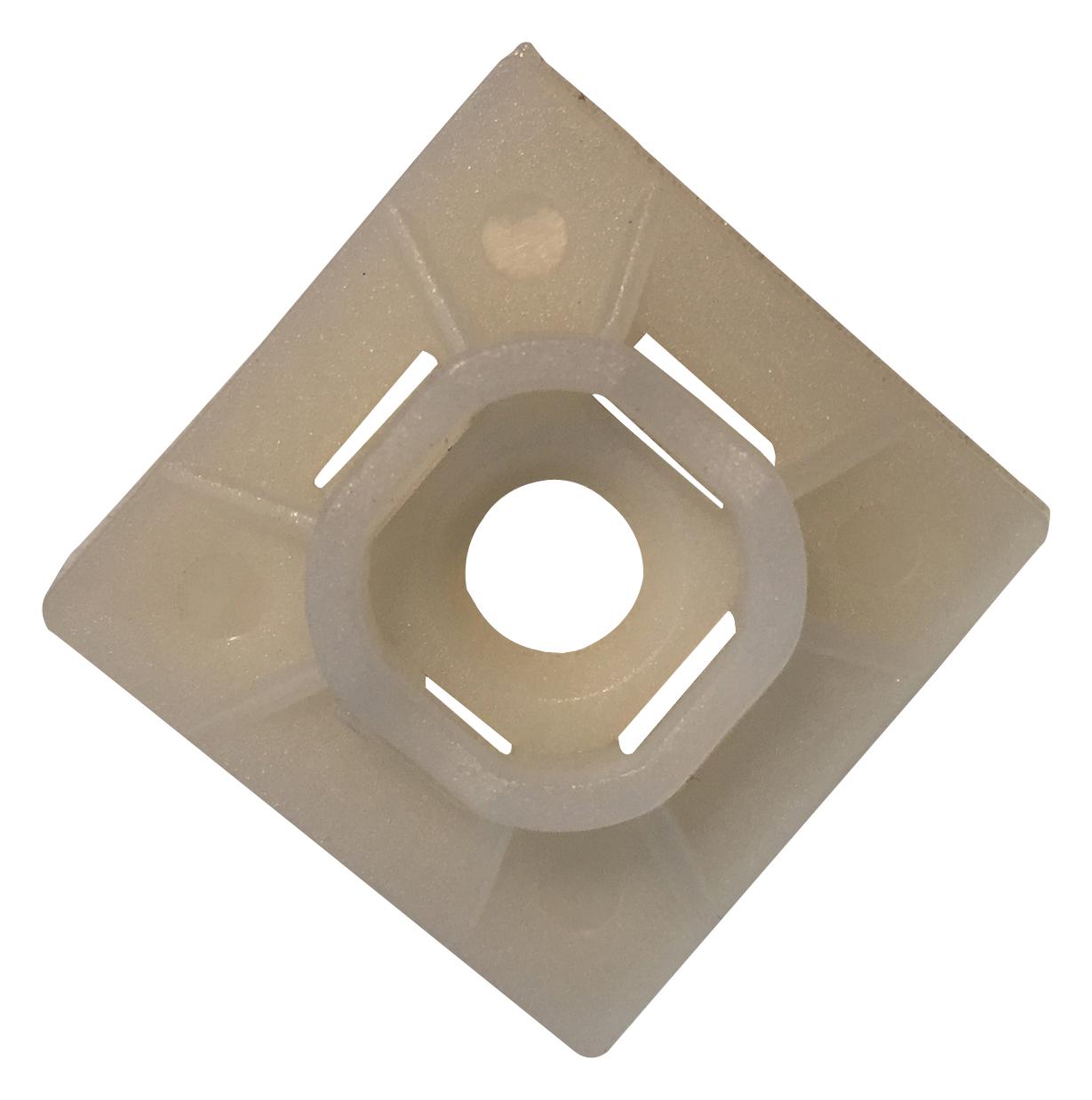 Gardner Bender Mb-20 Mounting Base, Adhesive/screw, Natural