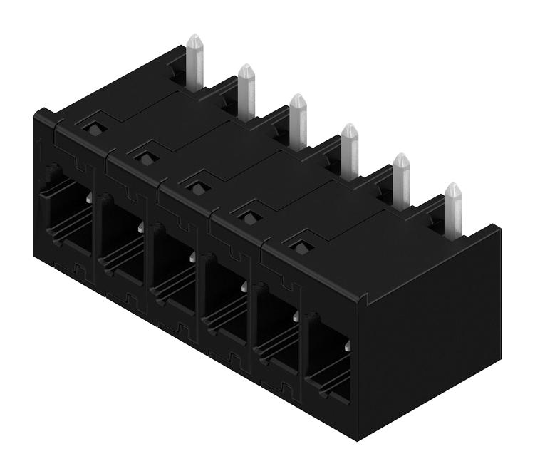 Weidmuller 8000072509 Terminal Block, Header, 6Pos, Th