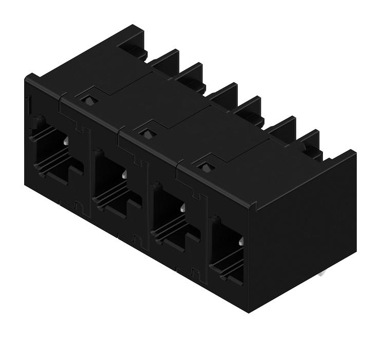 Weidmuller 8000078309 Terminal Block, R/a Header, 4Pos, Th