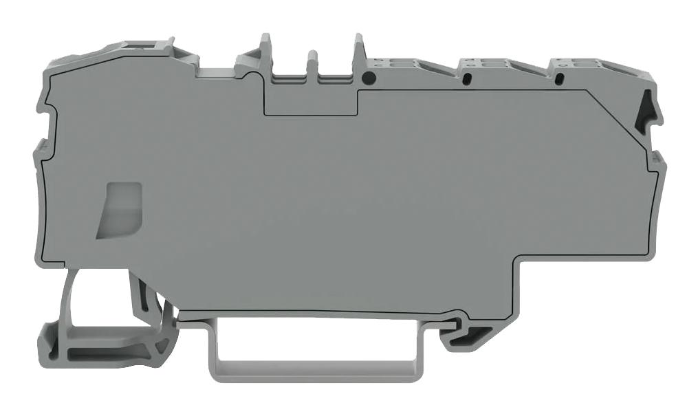 WAGO 2006-8031. Terminal Block, Din Rail, 7Pos, 8Awg