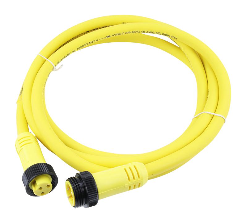 Molex 130010-2070 Sensor Cord, 3P Plug-Rcpt, 19.7