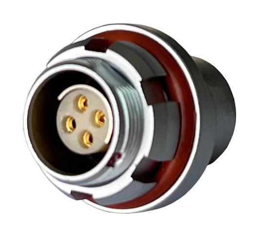 Multicomp Pro Mcp-M0Rs104S-Ip68. Circular Connector, Rcpt, 4Pos, Solder