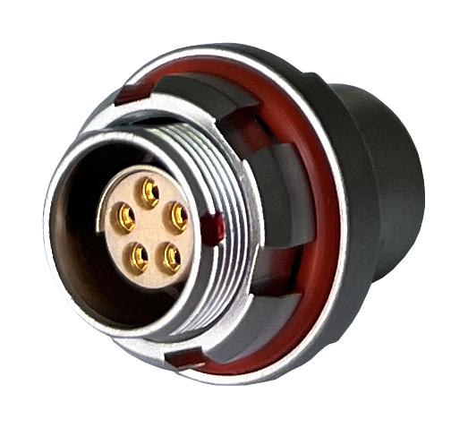 Multicomp Pro Mcp-M0Rs105P-Ip68. Circular Connector, Rcpt, 5Pos, Th