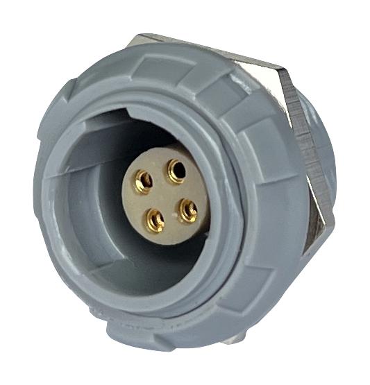 Multicomp Pro Mcp-P1Srg04Sgg. Circular Connector, Rcpt, 4Pos, Solder