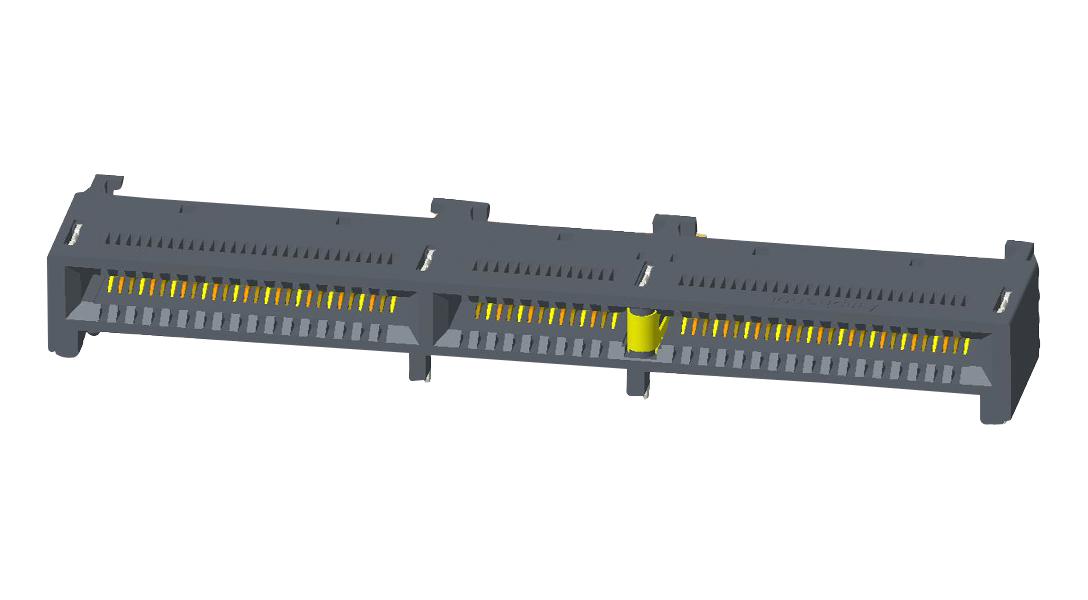 Amphenol Communications Solutions Me1014010201041. Card Edge Connector, Dual Side, 140Pos, Smt