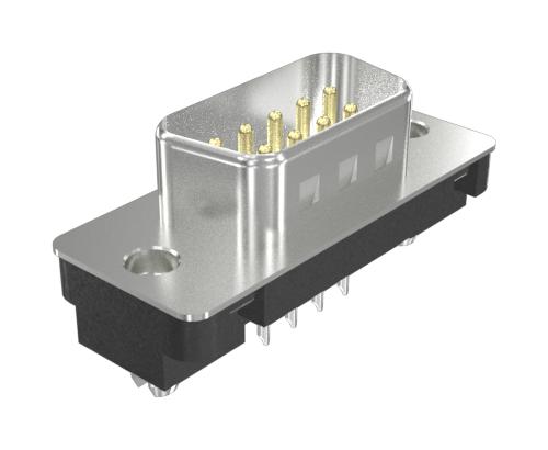 Amphenol Communications Solutions Nfd17E09Pa4E1Da D Sub Connector, Plug, 9Pos, De, Solder