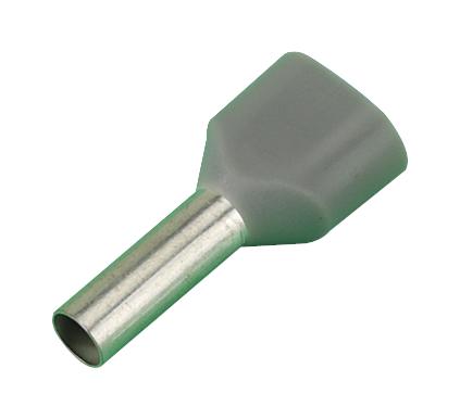 Weidmuller 9037410000 Terminal, Wire Ferrule, 18Awg, Grey