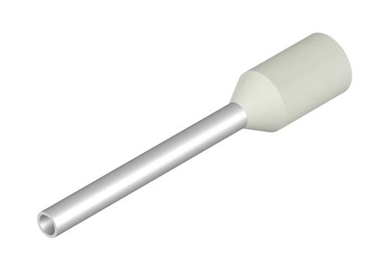 Weidmuller 1076990000 Terminal, Wire Ferrule, 20Awg, White