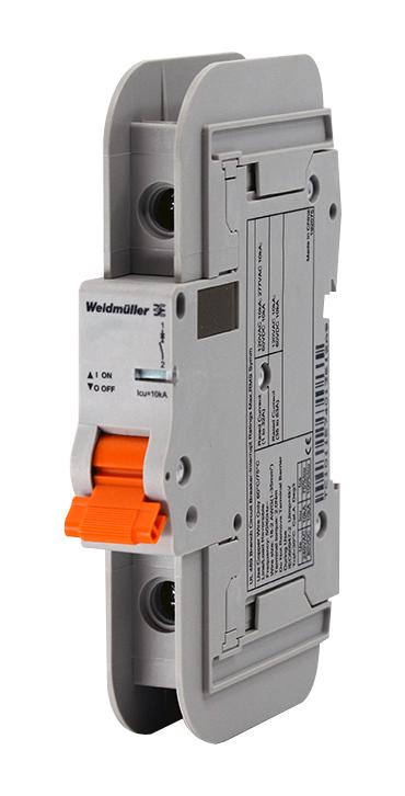 Weidmuller 2477200000 Thermal Mag Ckt Breaker, 1P, 20A, 120Vac