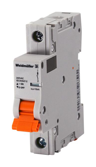 Weidmuller 2479470000 Thermal Mag Ckt Breaker, 1P, 35A, 277Vac