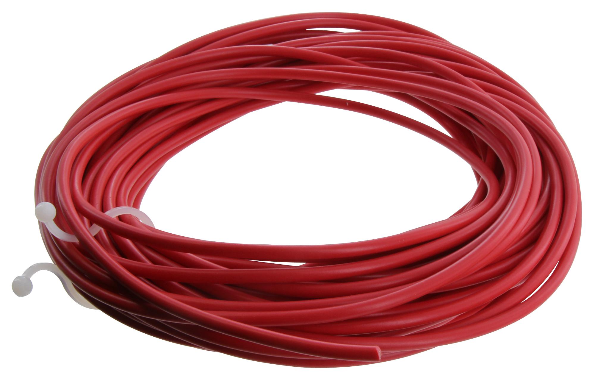 Pomona 6734-2 Test Lead Wire, 50Ft, 18Awg, Tinned Copper, Red