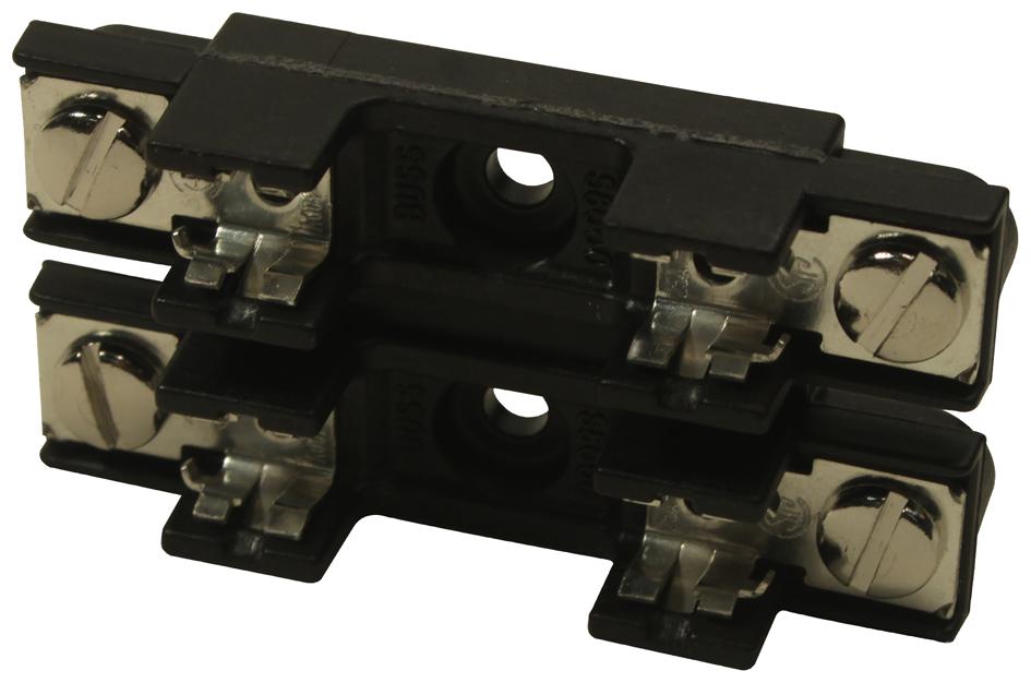 Eaton Electronics Bk/s-8301-2-R Fuse Block, 6.3 X 32mm, Bolt In Mount