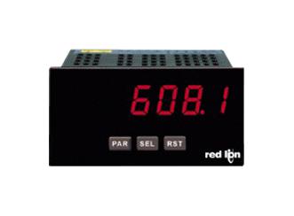 Red Lion Controls Paxlcru0 Dual Counter/rate Meter, 6-Digit, 250Vac