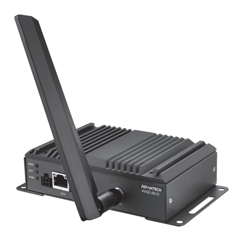 Advantech Wise-6610-N500-A Indus Lorawan Gateway, 915Mhz, 500 Node