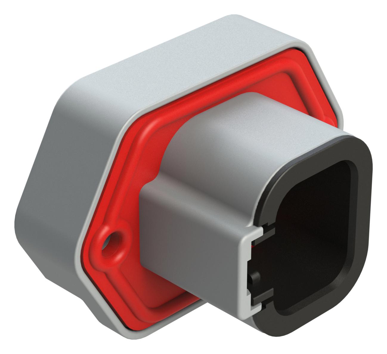 Amphenol Sine/tuchel Atp15-4Pa-Bm03. Automotive Connector, Rcpt, 4Pos, 25A/250V