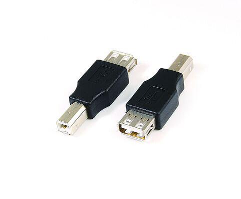 Pro Elec Uc087G Usb A Female To B Male Adapter Black