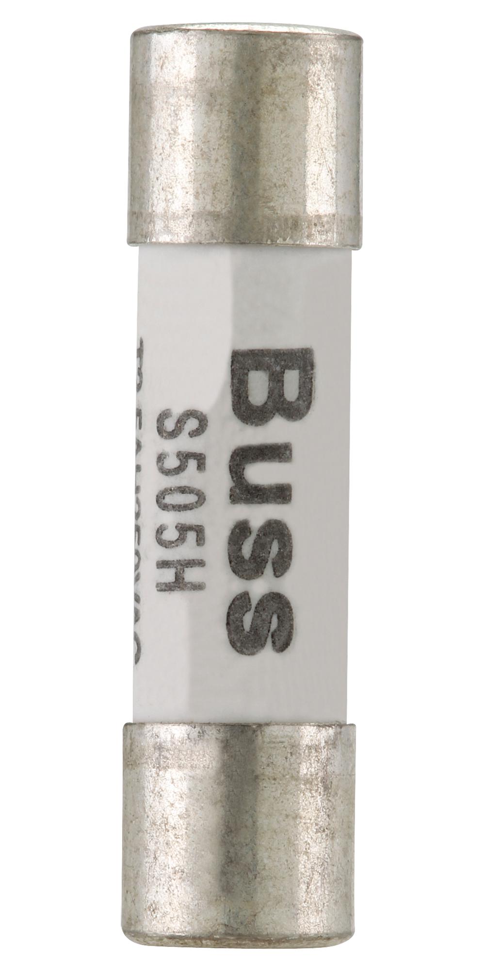 Eaton Electronics Bk1-S505H-1.25-R Cartridge Fuse, Time Delay, 1.25A, 250V