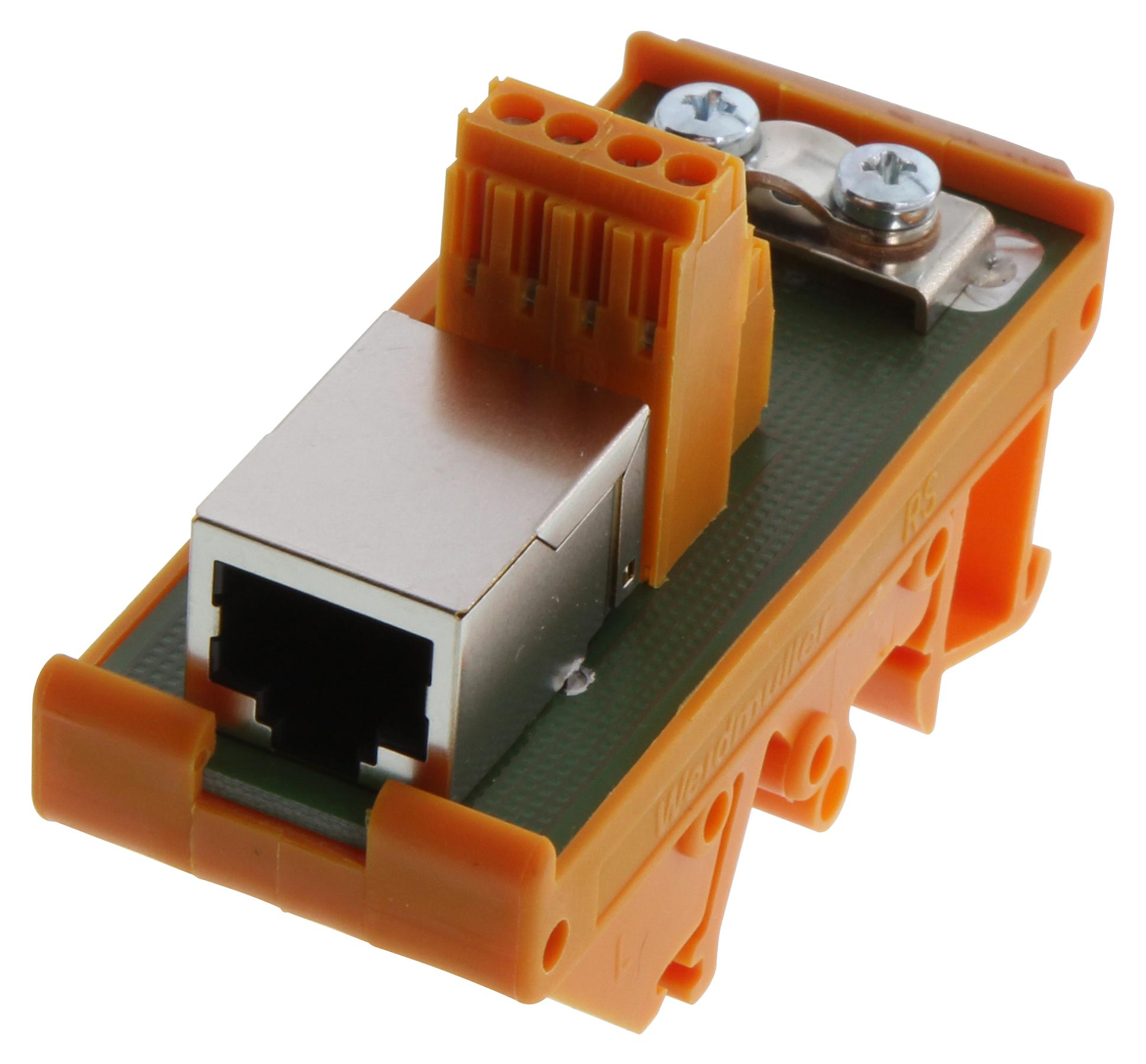 Weidmuller C164-01 Connector, Terminal Block Interface, Rj45-Rj45