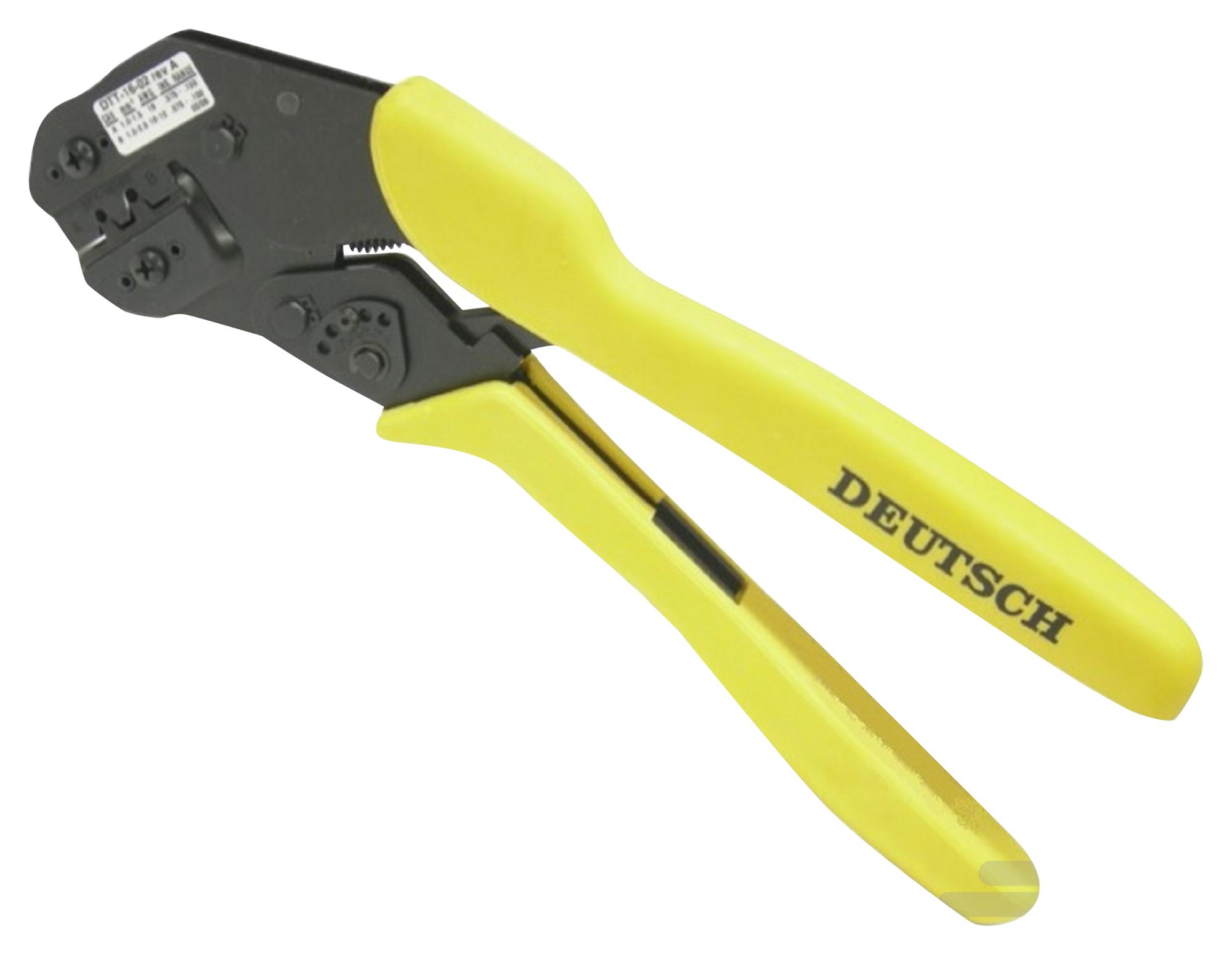 Te Connectivity Dtt-16-02. Crimp Tool, Ratchet , 12-16Awg