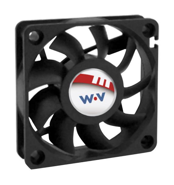 Wakefield Thermal Dc0601512U2B-2T0 Axial Fan, 60mm, 12Vdc, 26.5Cfm, 37Dba