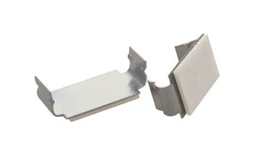 Essentra Components Afcc-12 Cable Clamp, Adhesive, Aluminium