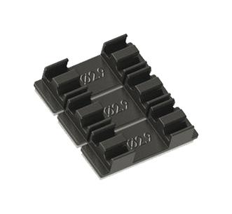 Essentra Components Efa04-64-001 Isolator Cable Clip, Yel, 0.177, Pa 6.6